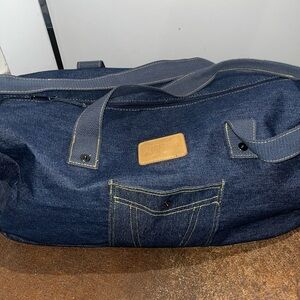 Jean Paul Gaultier Denim Blue Men's Bag